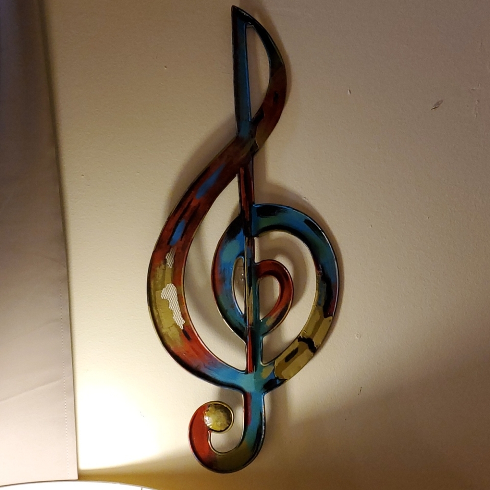 Hobby Lobby Treble Clef Wall Hanging NWOT